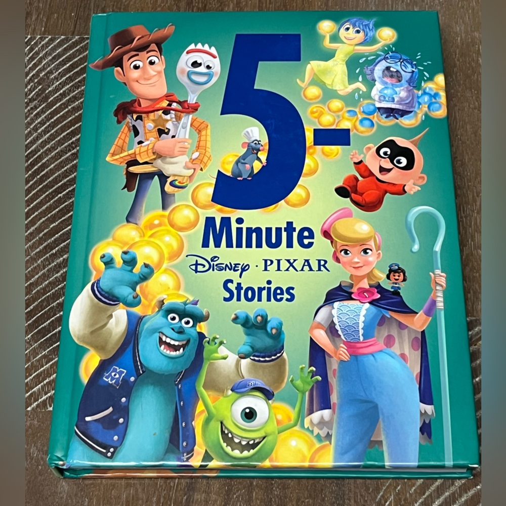 5 Minute Stories - Disney Pixar Toy Story Inside Out Incredible Monsters Inc. Up